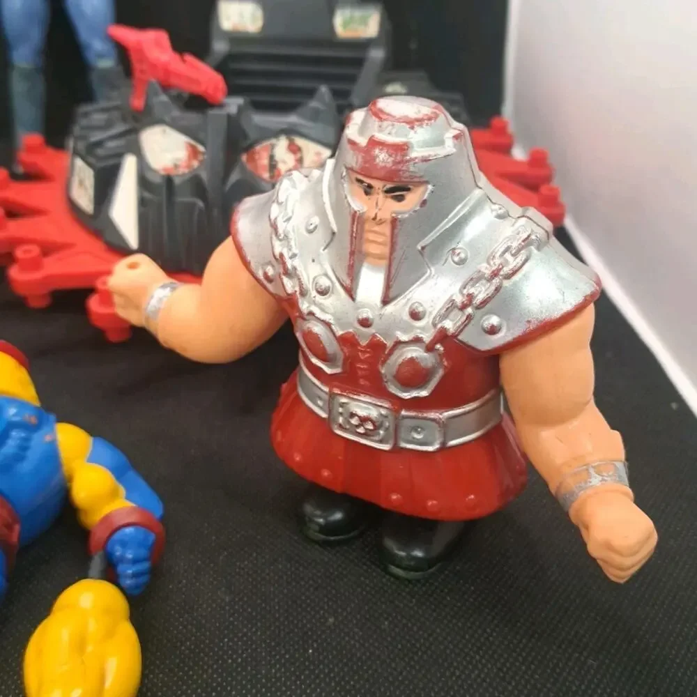 Vintage MOTU He Man Toy Lot Ram Man Roton Wind Raider Rambo Parts Repair Retro